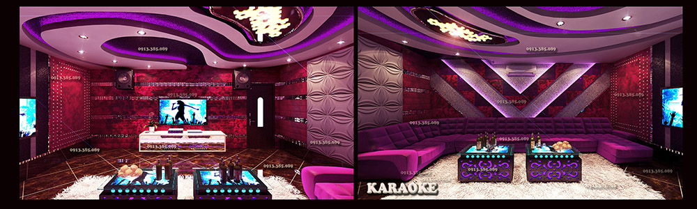 Lê Hoàng Group – Thiết kế phòng karaoke